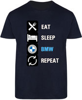 T-Shirt Męski Bmw M Power Motoryzacyjna Koszulka Granatowa R-M A347 DonWitold