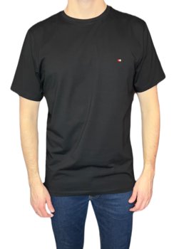 T-shirt męski czarny krótki rękaw gładki M - ENEMI