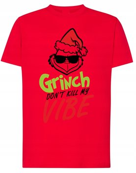 T-Shirt męski Grinch Dont Kill My Vibe Boże Narodzenie r.XS - Inna marka