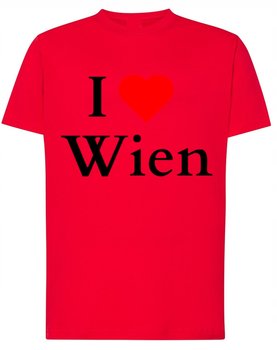 T-Shirt męski I Love Wien Kocham Wiedeń Austria r.M - Inna marka