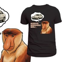 T-Shirt Męski Koszulka Nadruk Nosacz Janusz Passat Mem Śmieszny Prezent L Szumila