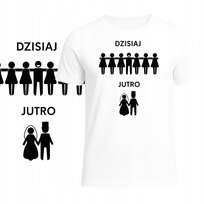 T-Shirt Męski Koszulka Zabawny Nadruk Na Wieczór Kawalerski Super Hit L Szumila