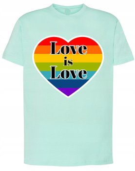 T-Shirt męski LGBT Love Is Love r.M - Inna marka