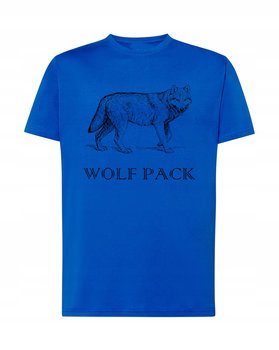 T-SHIRT MĘSKI LOGO WILK WOLF PACK NADRUK r. XXL - Inna marka