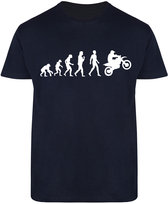 T-Shirt Męski Moto Cross Ktm Motocyklista Koszulka Granatowa R-L A511 DonWitold