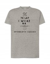 T-Shirt męski nadruk 70 urodziny prezent Rozm.XXL