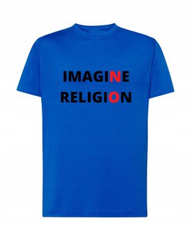 T-Shirt męski nadruk imagine religion Rozm.S - Inna marka