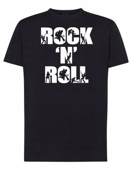 T-Shirt męski nadruk napis Rock'n Roll r.L - Inna marka
