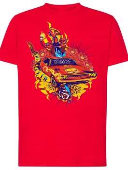 T-Shirt męski nadruk Ride or Die Rozm.XL - Inna marka