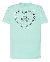 T-Shirt męski nadruk Serce + Imię Twojego Psa XL