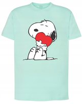 T-Shirt męski nadruk Snoopy Dog r.S