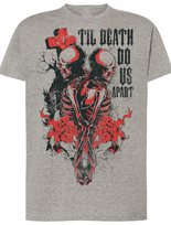 T-Shirt męski nadruk Til Death Rozm.L