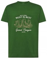T-Shirt męski nadruk Wielki Kanion Rozm.XS
