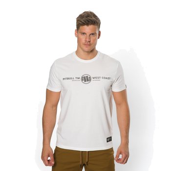 T-shirt męski Pitbull Keep Rolling biały 211056000101 M - Pitbull West Coast