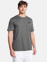 T-shirt męski Under Armour Sportstyle Left Chest Logo 1326799-025 Szary Under Armour