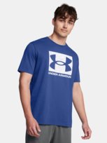 T-shirt męski z logo UA Abc Under Armour 1361673-432 Niebieski