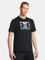 T-shirt męski z logo Under Armour 1386793-001 Czarny