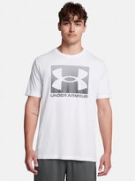 T-shirt męski z logo Under Armour 1386793-100 Biały