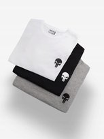 T-Shirt Męski Zestaw 3 Sztuki Koszulek Męskich Marvel Punisher Mini Logo Xl Marvel