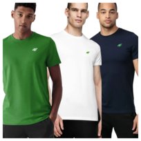 T-shirt męski (ZESTAW KOSZULEK 3 SZT.) 4F 4FWSS25TTSHM3956-93S Wielkokolorowy Roz. M 4F