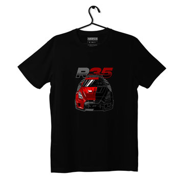 T-shirt Nissan Skyline GT-R R35 Liberty Walk-M - producent niezdefiniowany