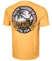 T-shirt PIT BULL OCEANSIDE żółty (pale yellow)-XL Inna marka