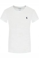 t-shirt polo ralph lauren premium damska koszulka biała małe logo t-shirt polo ralph lauren premium damska koszulka biała małe logo r.M