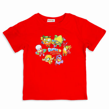 T-shirt SuperZings, czerwony, rozmiar uniwersalny - Magic Box