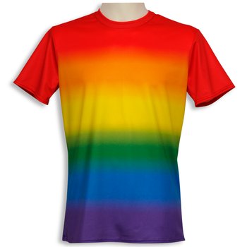 T-shirt tęcza light LGBT koszulka unisex rozmiar M - Sartrix