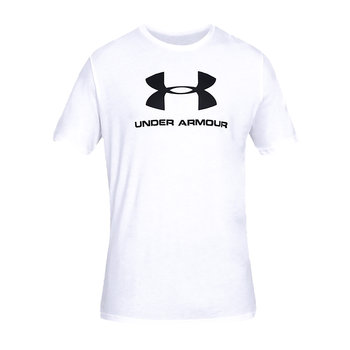 T-Shirt Treningowy Męski Under Armour Sportstyle Logo Ss Biały 1329590 Xs - Under Armour
