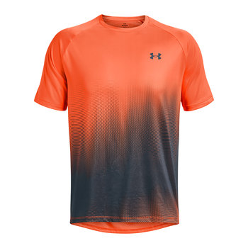 T-shirt treningowy męski Under Armour Tech Fade pomarańczowa 1377053 S - Under Armour