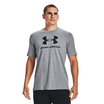 T-shirt treningowy męski Under Armour UA Sportstyle Logo SS szary 1329590 XS - Under Armour