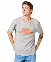 T-shirt Wrangler GRAPHIC TEE 112364087 Mid Grey Mel XL Wrangler