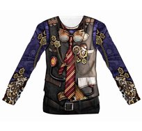 T-shirt z nadrukiem, Steampunk Man, rozmiar M