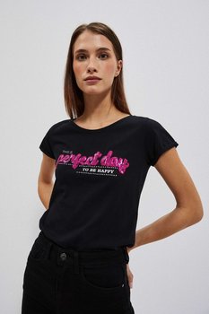 T-shirt z napisem-XL - Moodo