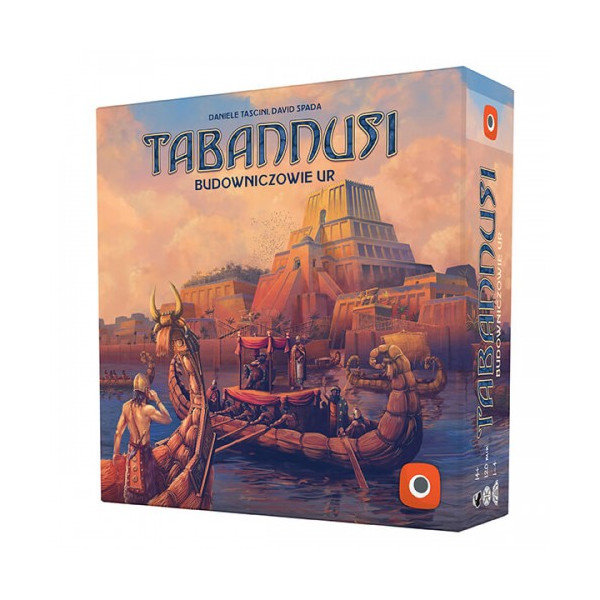Tabannusi: Budowniczowie Ur, gra planszowa, strategiczna, Portal Games