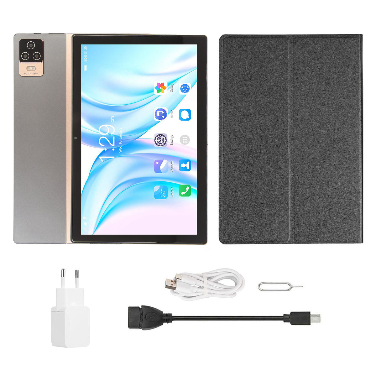 Tablet 10,1 cala z systemem Android 12 i etui 4G 5G WIFI - Inna marka ...