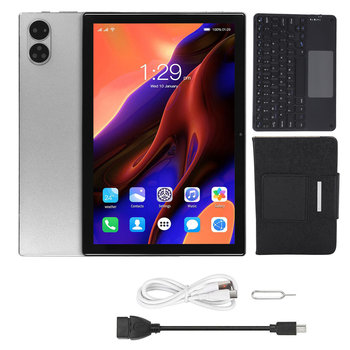 Tablet 2 w 1 10,1 cala z  systemem Android 12 i etui z klawiaturą - other