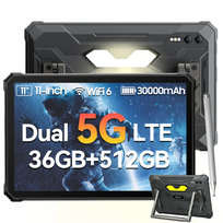 Tablet Blackview ACTIVE 10 Pro 12GB/256GB 11" 5G LET DUAL SIM 30000mAh Wytrzymały Android14 Czarny Blackview