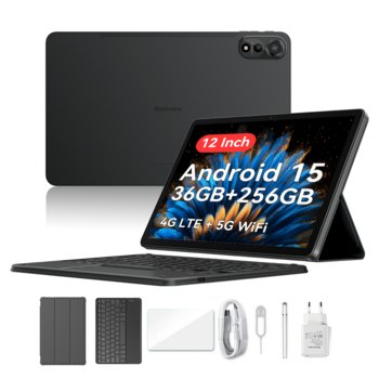 Tablet Blackview MEGA 2 Ustawić 12GB/256GB 12" 4G LET DUAL SIM 9000mAh Android15 Szary - Blackview