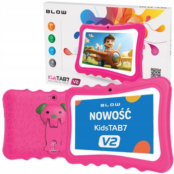 TABLET DLA DZIECI 7” 4/32GB EDUKACYJNY GRY ZABAWKI ANDROID WiFi GPS ETUI - Blow