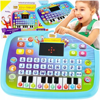 Tablet Edukacyjny Led Dla Dzieci Pianino Uczy Liter Cyfr Słów Matematyki - Inna marka