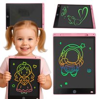 TABLET GRAFICZNY XXL DO RYSOWANIA 12 CALI TABLICA ZNIKOPIS MULTIKOLOR