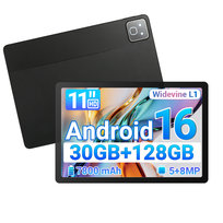 Tablet HotLight 10,95 cali Android 16 30GB/128GB 7800mAh Do pracy i rozrywki czarny HotLight