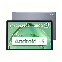 Tablet HotLight 24GB/128GB Android 15 10,1” do Pracy i Rozrywki Szary