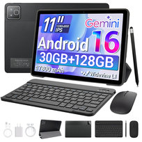 Tablet zestaw HotLight 10.95 cali Android 16 30GB/128GB 7800mAh Do pracy i rozrywki czarny