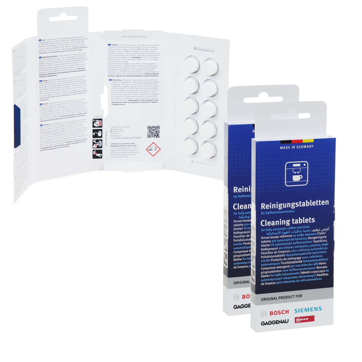 Tabletki czyszczące do ekspresu Bosch Siemens 00311969 20szt