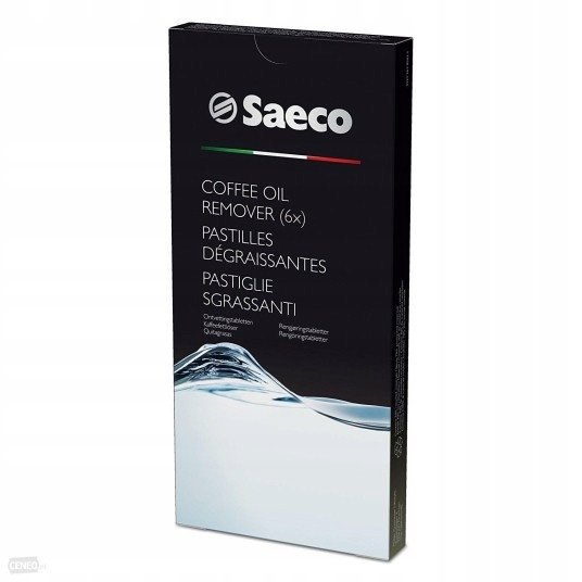 Espresso machine maintenance kit for Saeco CA6704/99 Coffee Grease Remover Tablets, Descaler 250 ml and 2 Aquafloow water filters for Saeco AquaClean