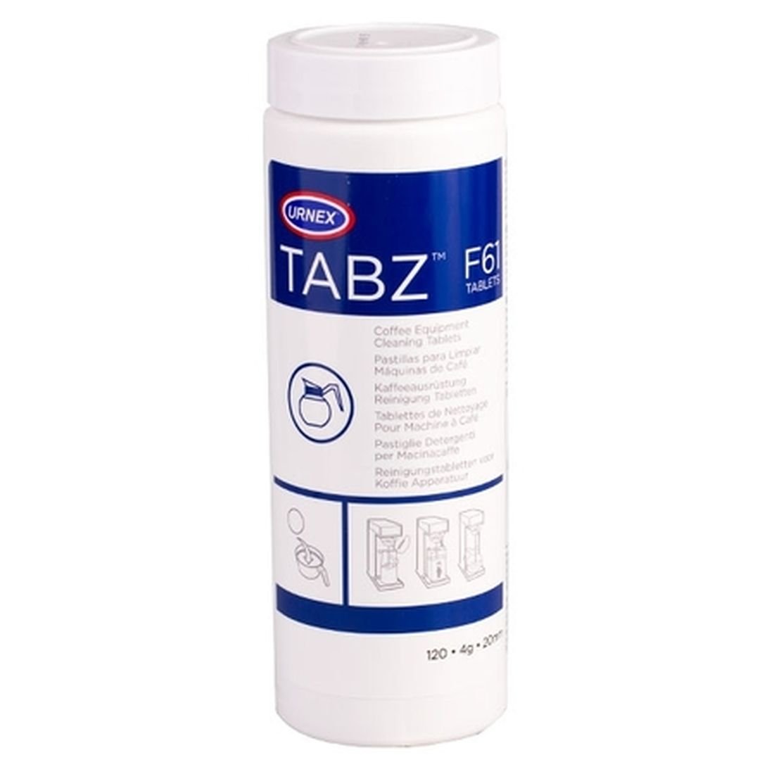 Tabletki czyszczące URNEX Tabz, 120 szt.