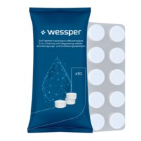 Tabletki do czyszczenia ekspresu i odtłuszczania - 10 x 2g - Wessper